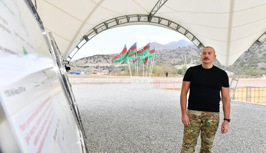 Prezident Daşaltıda görüləcək işlərlə tanış oldu 