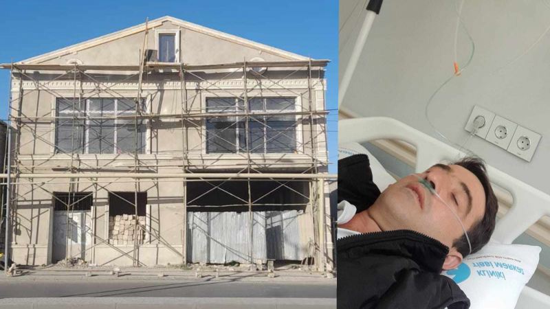 Gömrük Komitəsinin inspektorunun obyektində işləyən usta zəhərləndi - Foto