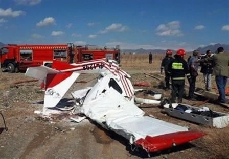 İranda təyyarə qəzası: pilotlar öldü 