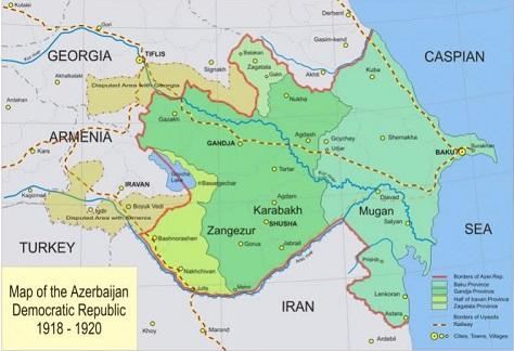 Bakının cavabı şok yaşatdı: 1918-20 xəritəsi gündəmdə 
