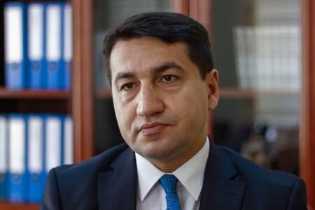 Hikmət Hacıyev İsrail rəsmiləri ilə görüşdü 