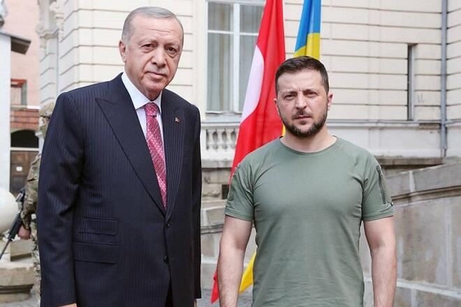 Ərdoğan Zelenski ilə danışdı 