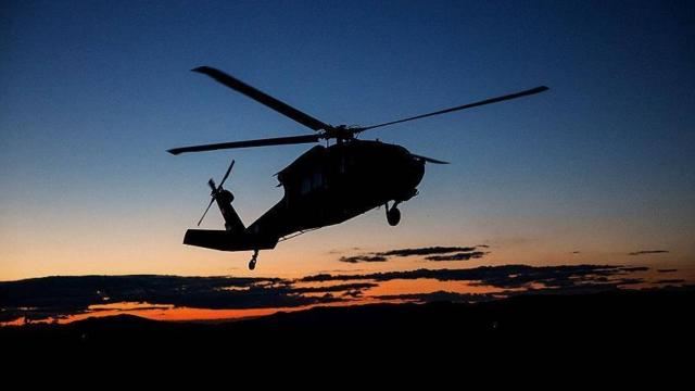 İranda qəzaya uğrayan helikopter bazarın ortasına düşdü -  VİDEO 