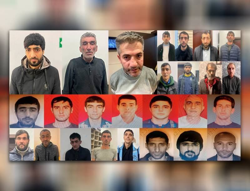 DİN-dən böyük ƏMƏLİYYAT: 30 nəfər saxlanıldı - VİDEO 