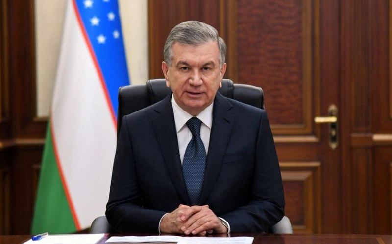 Özbəkistan Prezidenti Şavkat Mirziyoyev Azərbaycana səfərə gəlib 