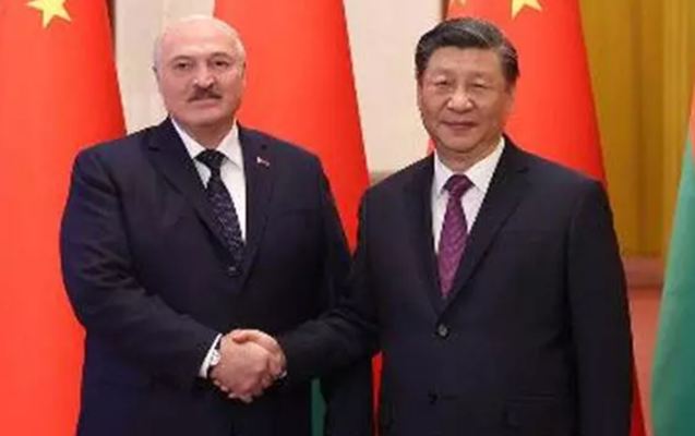 Lukaşenko Çin lideri ilə görüşdü 
