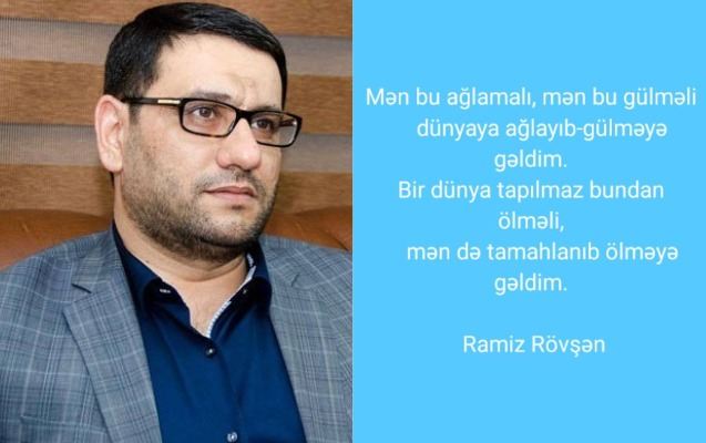 Bir neçə saat əvvəl bu statusu paylaşıb... - Foto