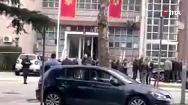 Monteneqroda məhkəmə binasına bombalı hücum: 5 yaralı