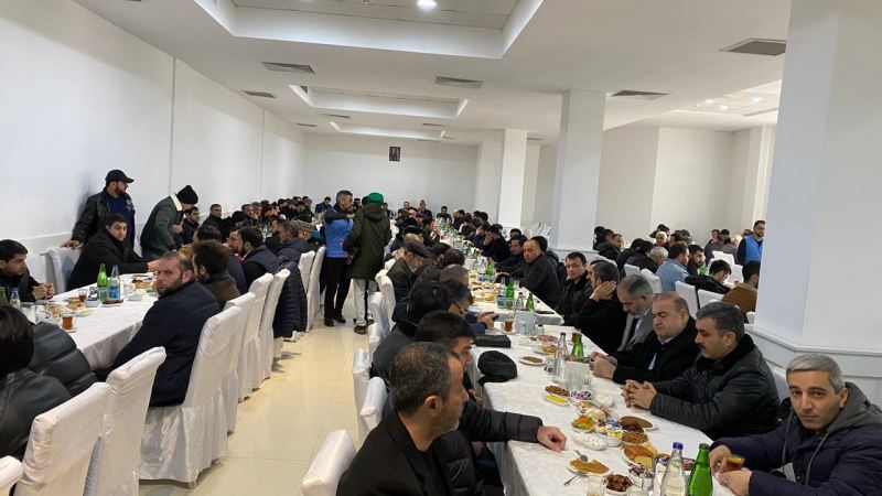 Hacı Şahin Həsənlinin anım mərasimi keçirilir - Heydər məscidindən canlı yayın