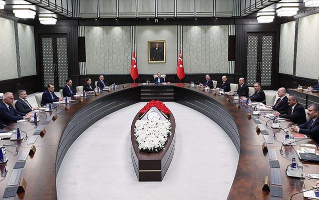 Ərdoğan Nazirlər Kabinetini topladı 