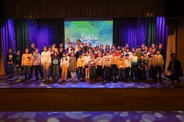 “Sehrli xalat” filminin qəhrəmanları inklüziv mərkəzdə - FOTO 