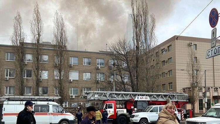Rusiyada FTX binasında yanğın: 1 nəfər ölüb 