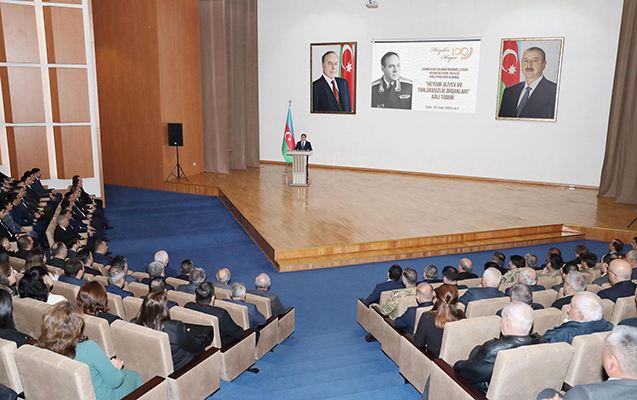 DTX Heydər Əliyevin 100 illik yubileyi ilə bağlı tədbir keçirdi 