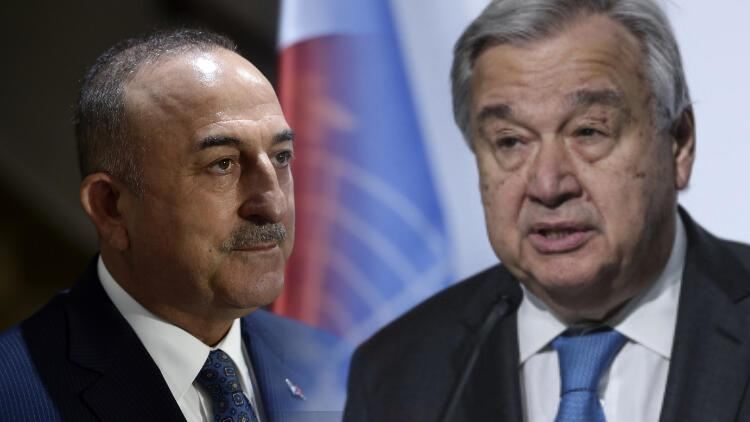 Mövlud Çavuşoğlu Quterreşlə görüşüb 
