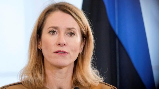Estoniyanın baş naziri Kallas: Rusiya öz sərhədlərinə qayıtmalıdır