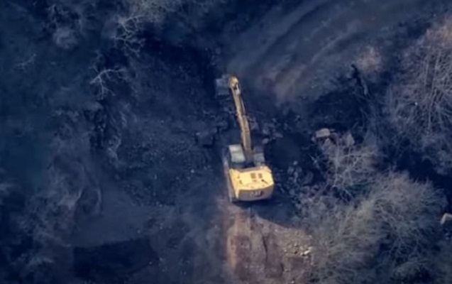 Ermənilər Qarabağda yeni yol çəkir - Video