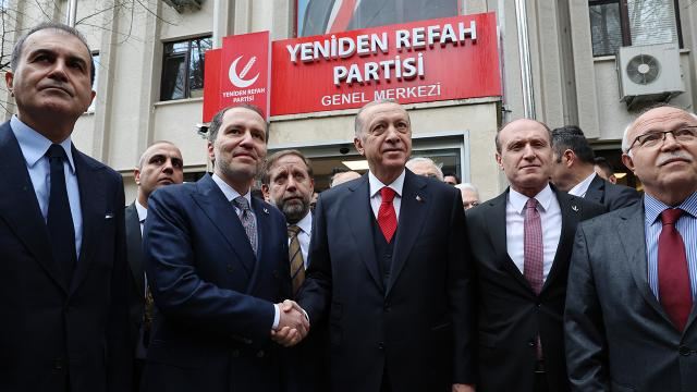 Ərdoğan Ərbakanla görüşdü 