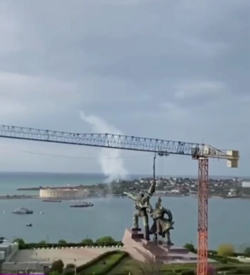 Ukraynaya məxsus PUA Sevastopol üzərində vurulub 