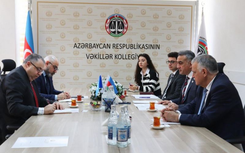 Vəkillər Kollegiyasının rəhbərliyi ilə BMT-nin nümayəndələri arasında görüş keçirilib 