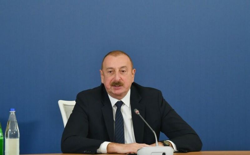 İlham Əliyev: \"Biz İran ilə Ermənistan arasında olan münasibətlərdən o qədər də razı deyilik\" 