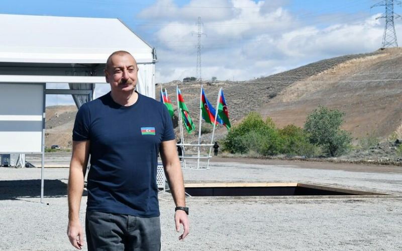 İlham Əliyev Cəbrayıl rayonuna səfər etdi 