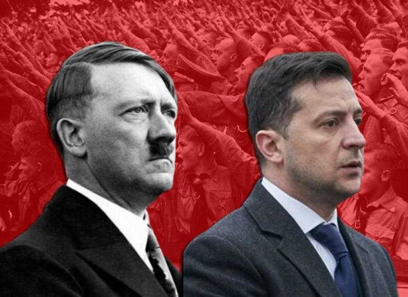 Ruslar Zelenskini Hitlerlə müqayisə edir: Biri SSRİ-yə, digəri Rusiyaya qarşı...