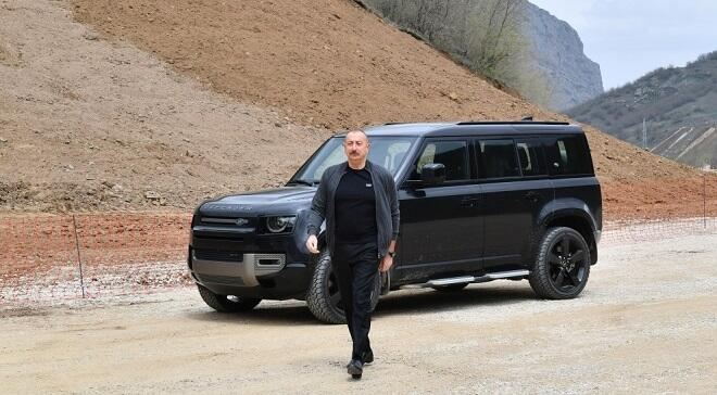 İlham Əliyev Zəngilana getdi 