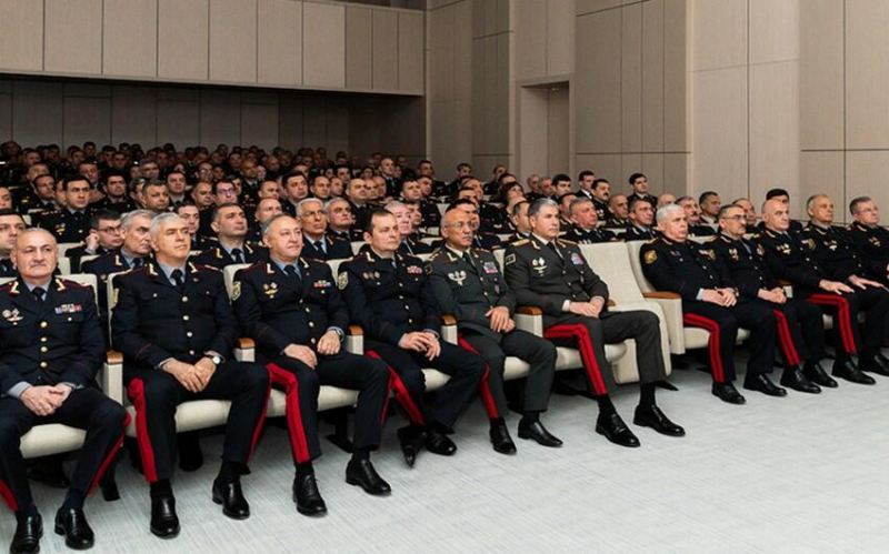 DİN rəhbərliyi və hərbi qulluqçuları Heydər Əliyevin məzarını ziyarət etdilər - FOTO 