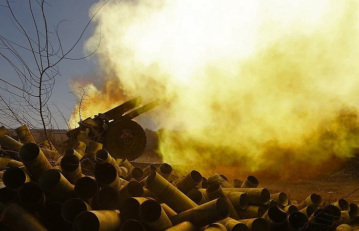 Rusiya hərbçiləri Donetskdə geri çəkildi 