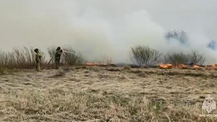 Rusiyada meşə yanğınlarının bir hissəsi nəzarət altına alınıb 