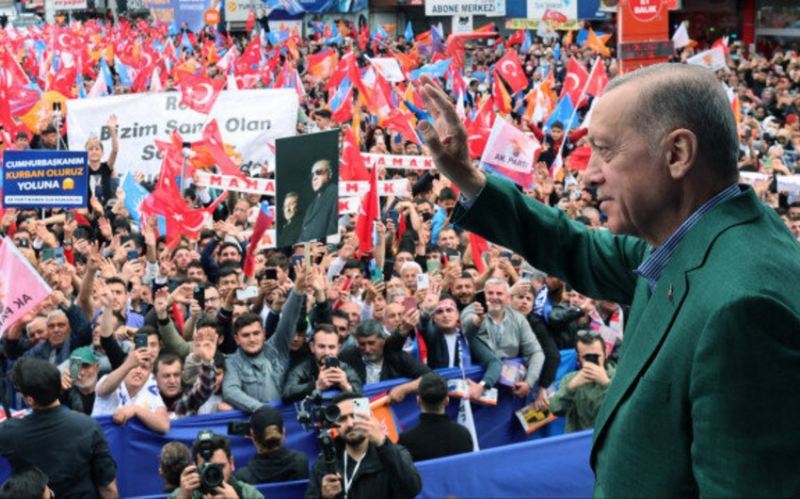 Ərdoğan Ankarada mitinqdə danışıb: \"Bizim sevgimiz kimi qəzəbimiz də millətimizin mənafeyi üçündür\" 