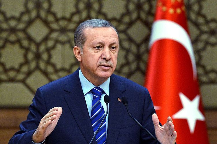 Ərdoğan: “Xalqımın terror təşkilatlarından mədət umanlara həddini bildirmək ən böyük haqqıdır” 