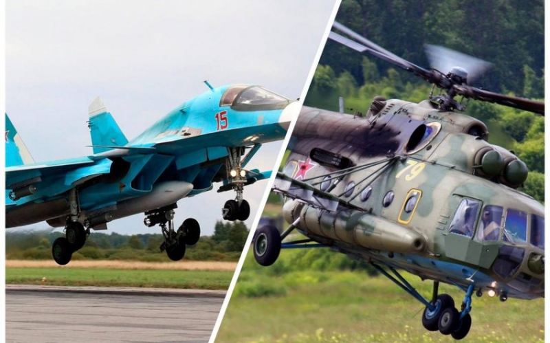 Rusiyada helikopter və hərbi təyyarənin qəzaya uğraması nəticəsində 9 nəfər ölüb 