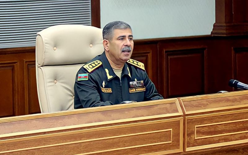 Müdafiə naziri: \"XTQ-nin təlim və məşqlərinin keyfiyyəti daha da artırılmalıdır” 