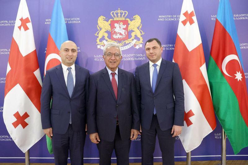 Emin Əmrullayev Gürcüstana getdi - FOTO 