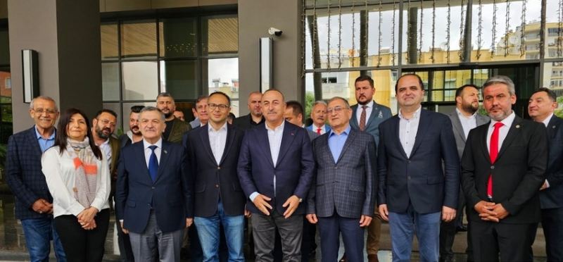 YAP nümayəndə heyəti Antalyada Türkiyə XİN başçısı ilə görüşüb 