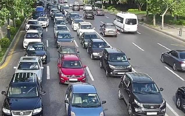Hazırda bu yollarda tıxac var - Siyahı 
