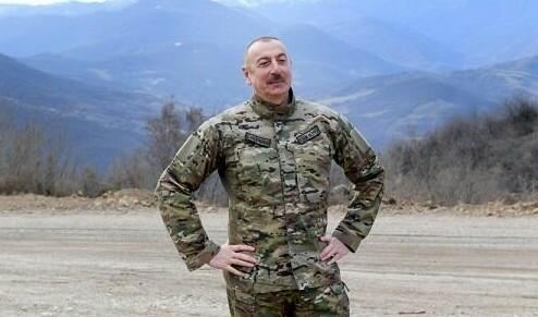 İlham Əliyev Kəlbəcərə getdi 