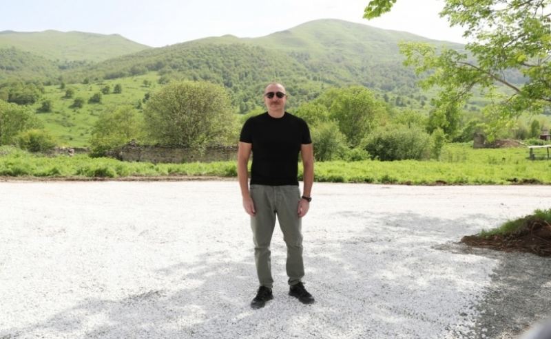 Azərbaycan Prezidenti: \"Laçın şəhərində hər şey çox böyük zövqlə yaradılır\" 