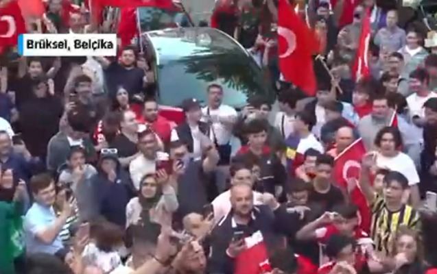 Ərdoğanın qələbəsi ayrı-ayrı ölkələrdə belə qeyd edildi - Video