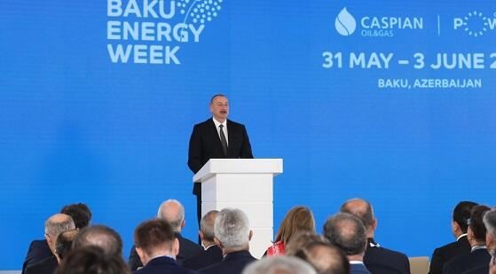 Prezident açılış mərasimində iştirak etdi - Foto 