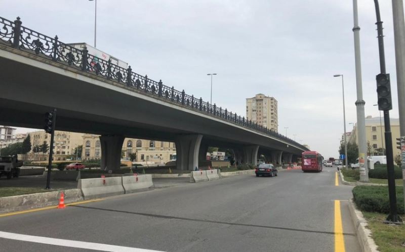 Bakının Ziya Bünyadov prospektində nəqliyyatın hərəkəti məhdudlaşdırılacaq 