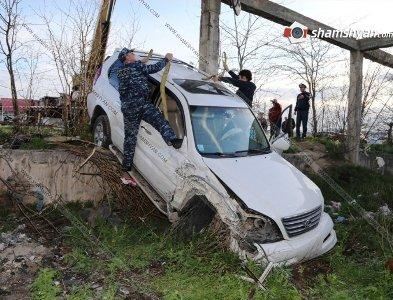 Göyçədə “Leksus” aşdı: 2 erməni öldü, 5-i yaralandı 