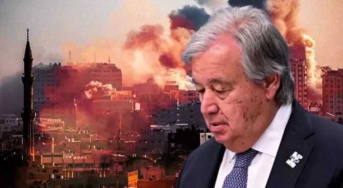 \"Qəzza uşaqlar üçün qəbiristanlığa çevrilir - BMT  Baş katibi Antonio Quterreşdən ETİRAZ