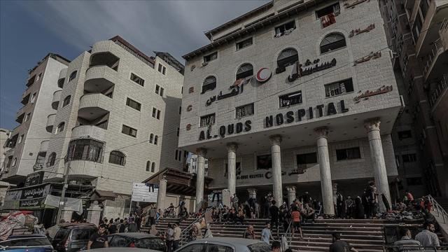 Fələstin Qızıl Aypara Cəmiyyəti: Qüds xəstəxanasının ətrafında güclü atışma səsləri eşidilir 