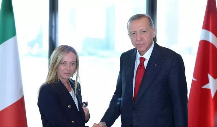 Prezident Ərdoğan İtaliyanın baş naziri Meloni ilə görüşüb 
