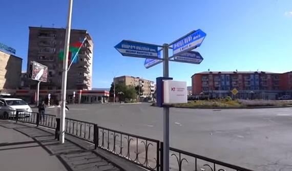 Ermənilərin sənədləri, maşınları Xankəndi küçələrində - Video 
