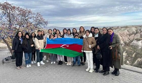 Şəhid ailələri Nevşehir bölgəsini ziyarət ediblər! 