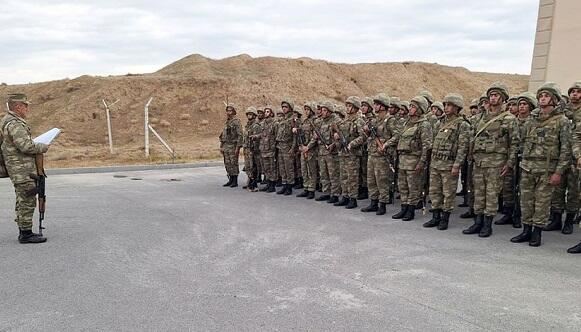 Ordumuzda hazırlıq məşğələləri keçirilir - Foto 