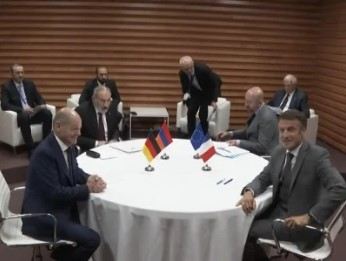 Qanadada Paşinyan, Makron, Şolz və Mişelin görüşü başladı 